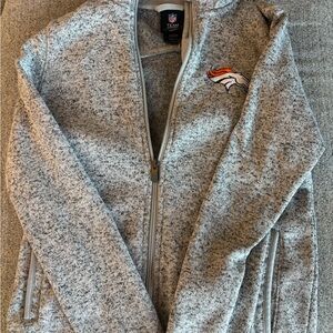 NFL Team Apparel Youth Gray Jacket